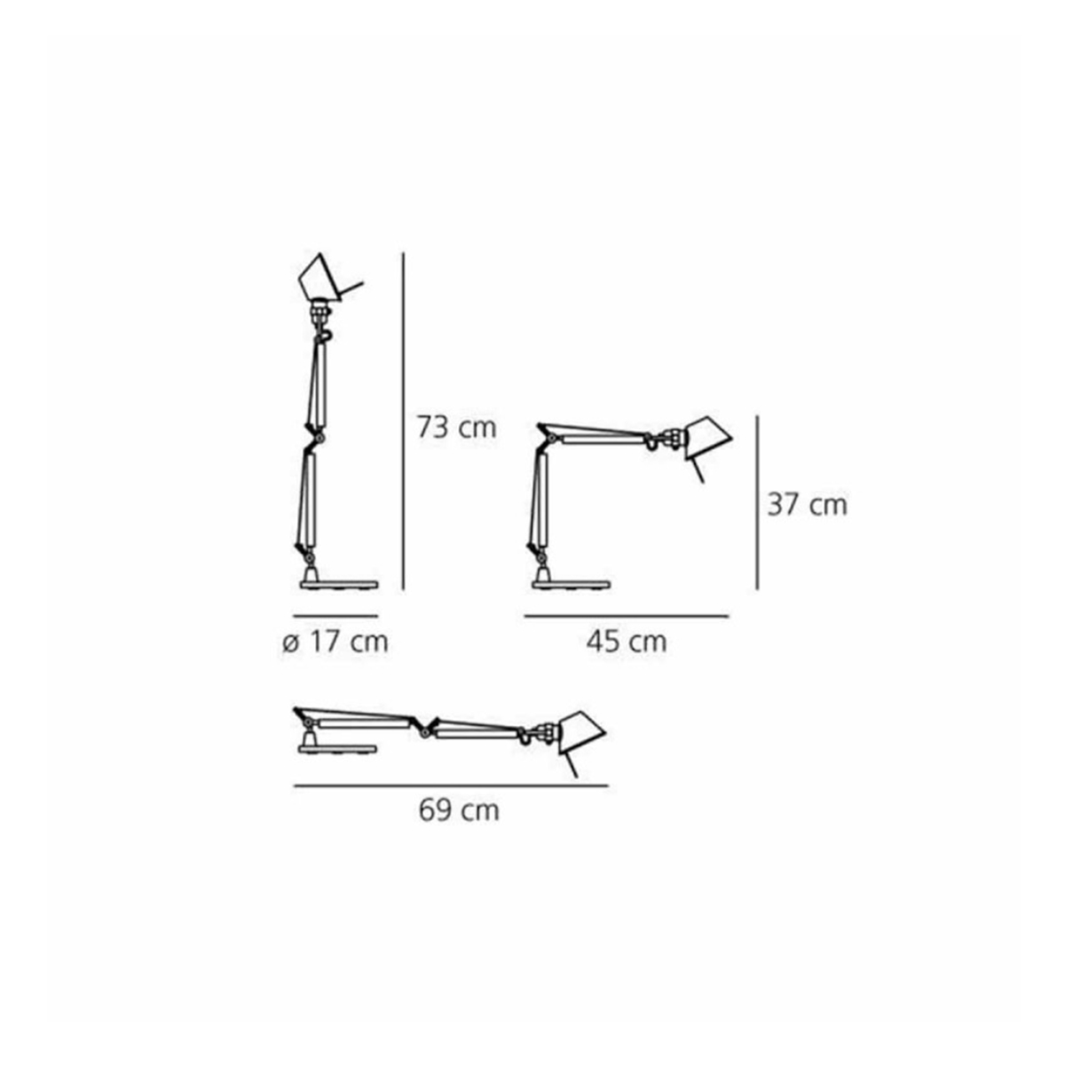 Stona lampa TOLOMEO MICRO 