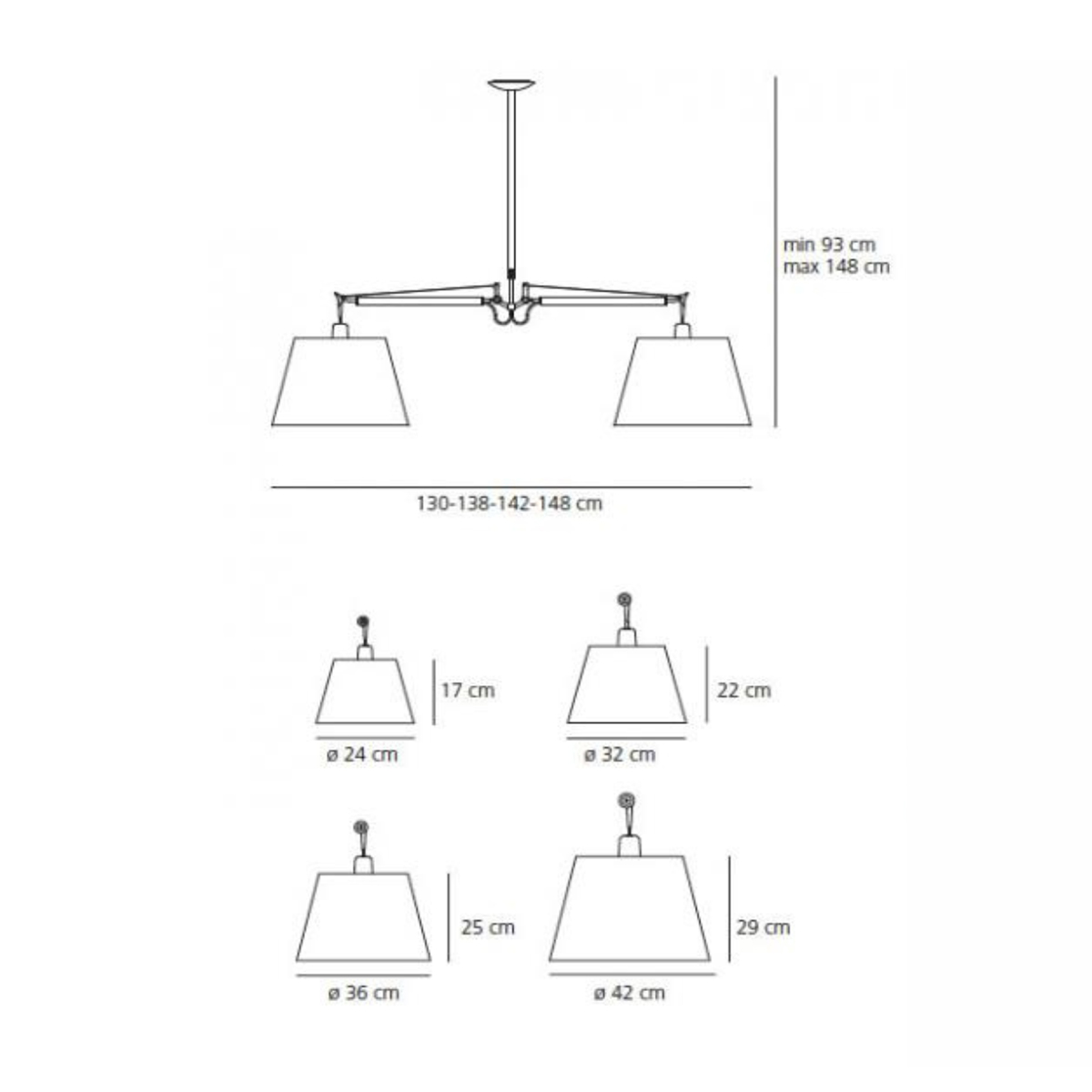 Visilica Tolomeo Basculante SP2 36 