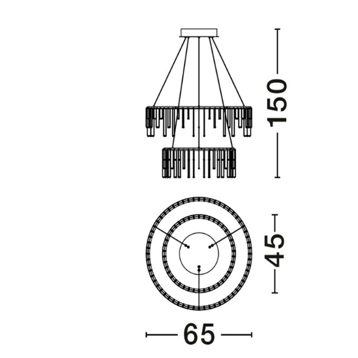 Led Visilica STELLAR 9186969 