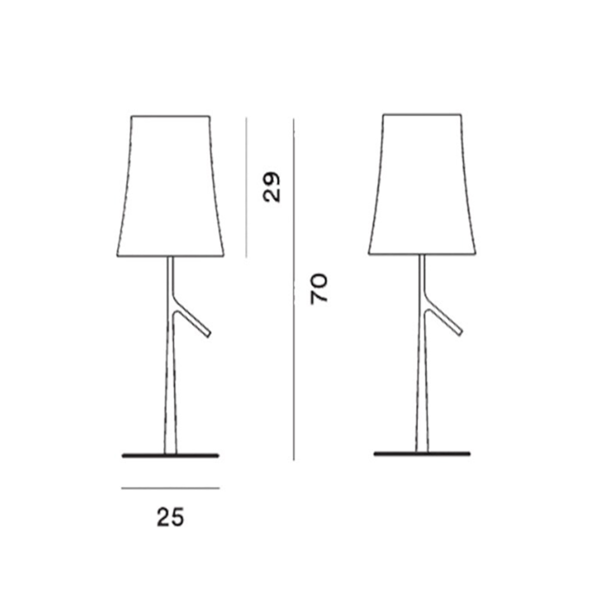 Stona lampa BIRDIE GRANDE 221001S 22 