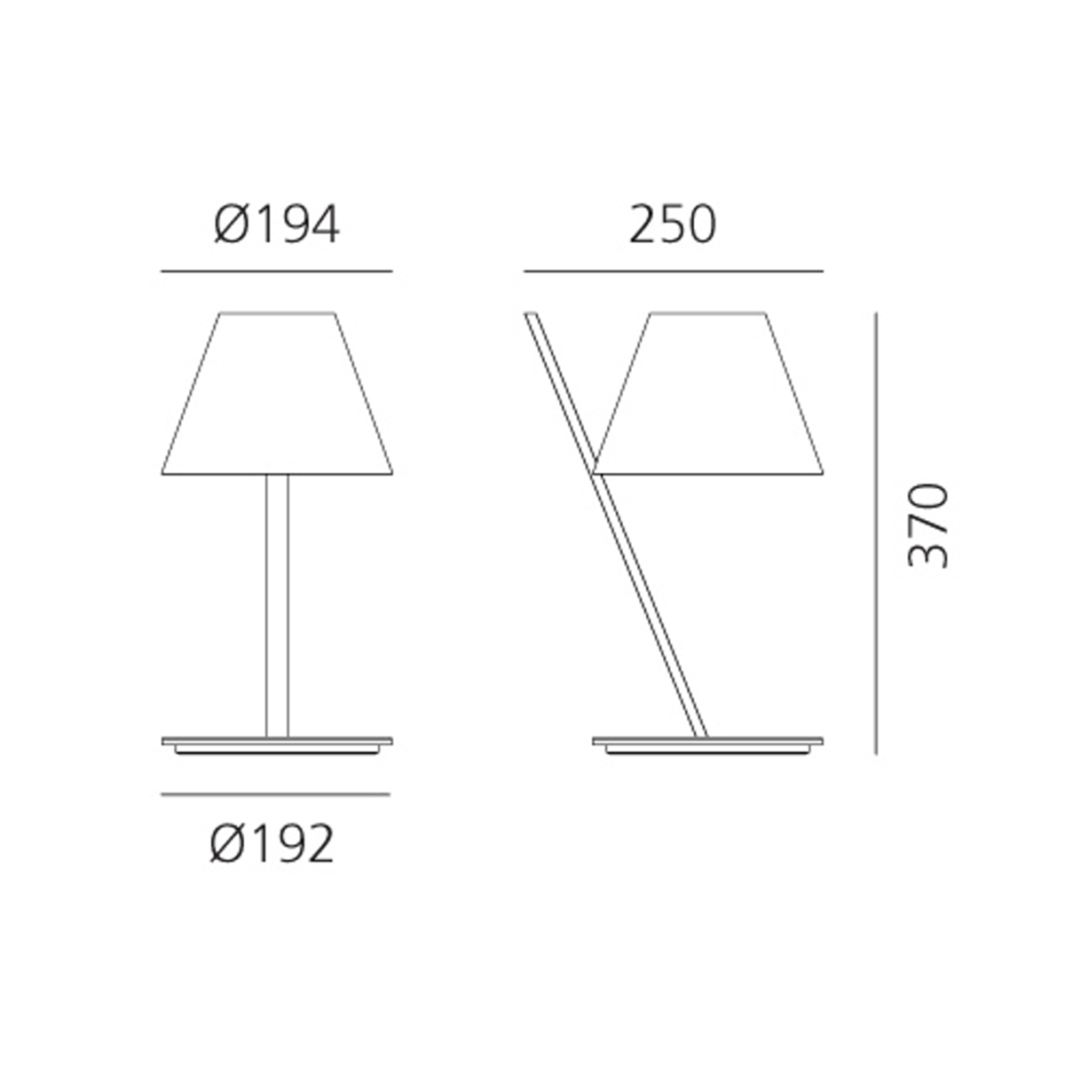 Stona lampa La Petite 1751030A 