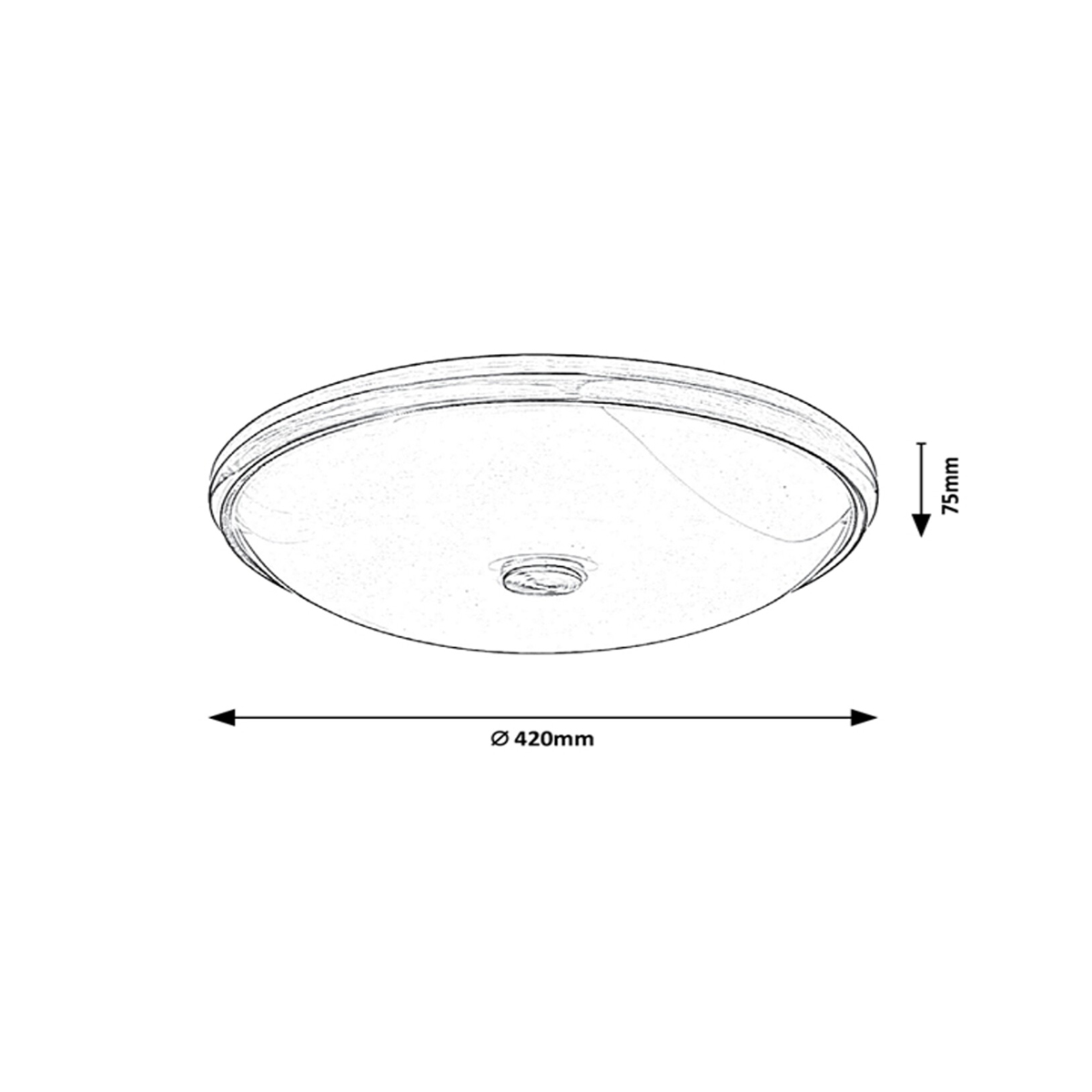 Led plafonjera Jasna 5196 