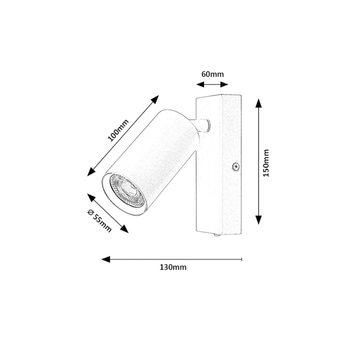 Spot lampa SOLO 2084 