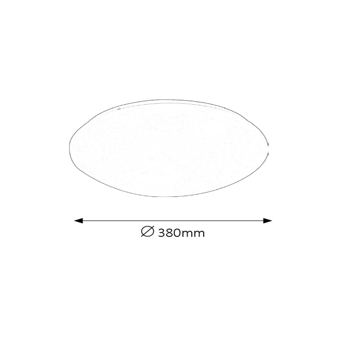 Led plafonjera Lucas 3436 