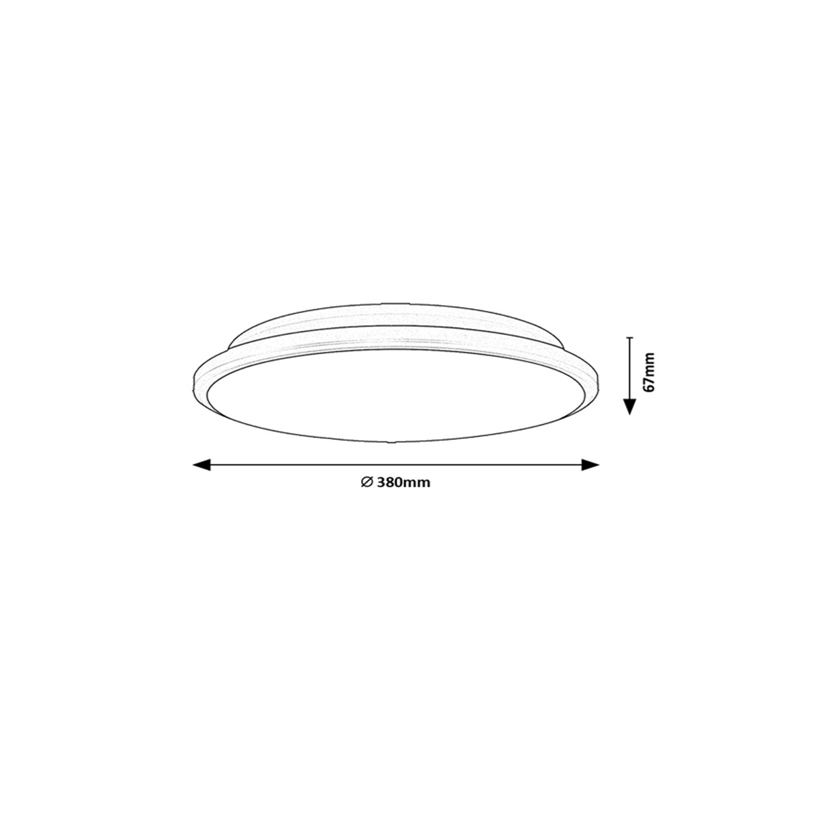 Led plafonjera Engon 71128 