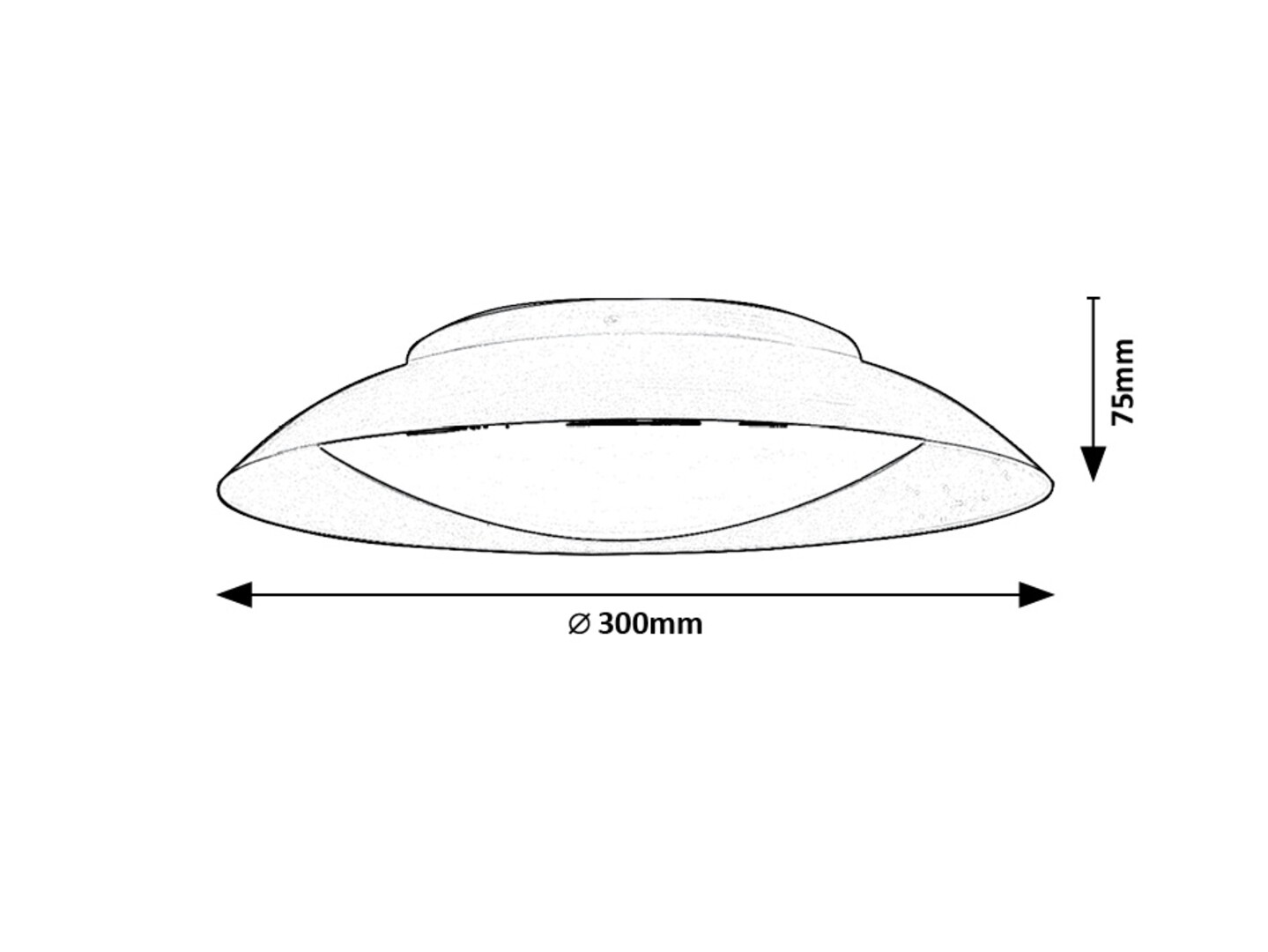 Led plafonjera Hafsa 71188 